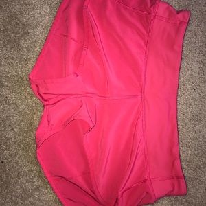 LULULEMON SPEED SHORTS